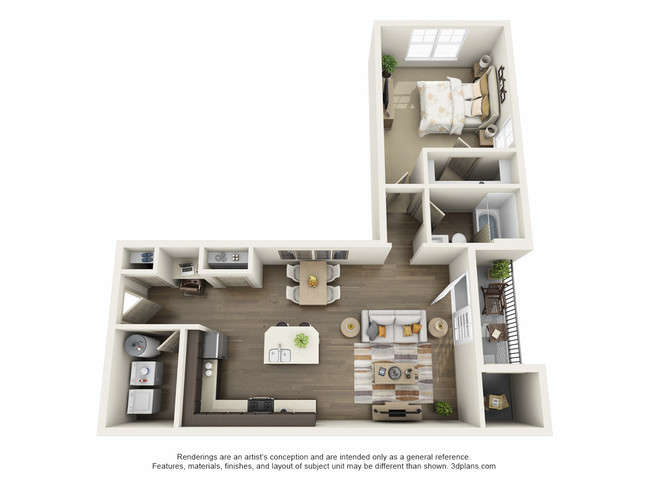 Floorplan - Mountain View Apartments