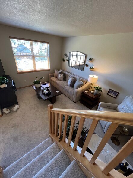 Downstairs living space - 1110 Rendezvous Rd