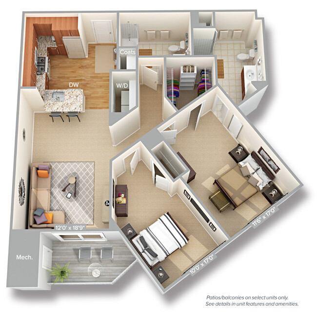 Floorplan - Avalon Bloomfield Station