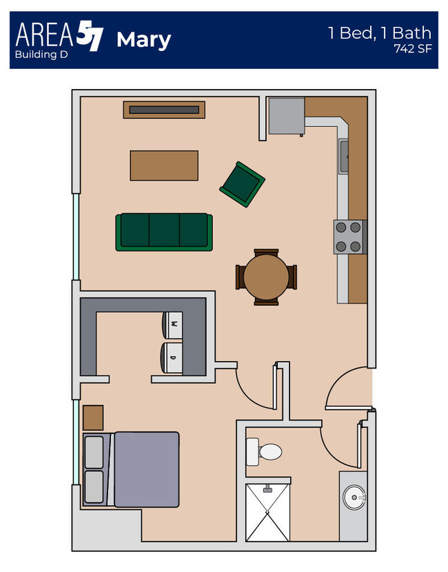 Floorplan - Area 57 C/D