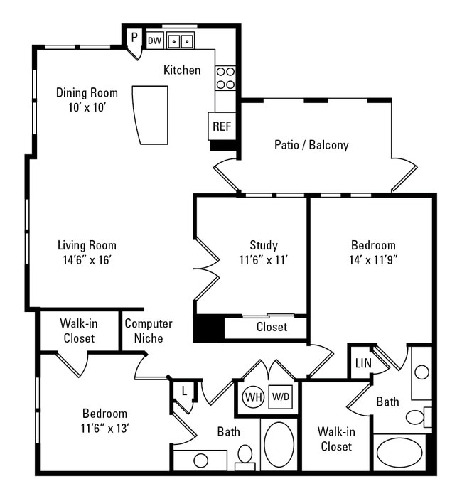 Floorplan - The Millennium Towne Center