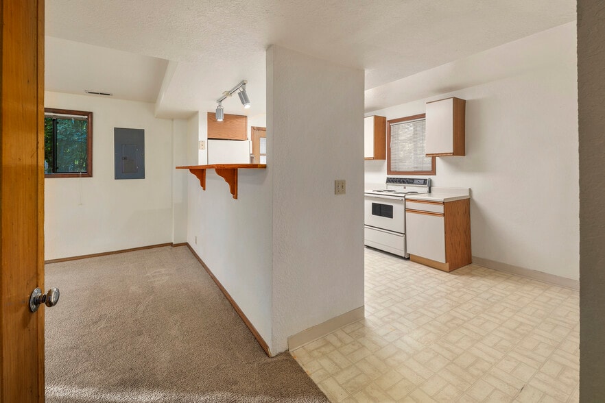 secondary living room with a kitchen - 16758 45th Ave NE