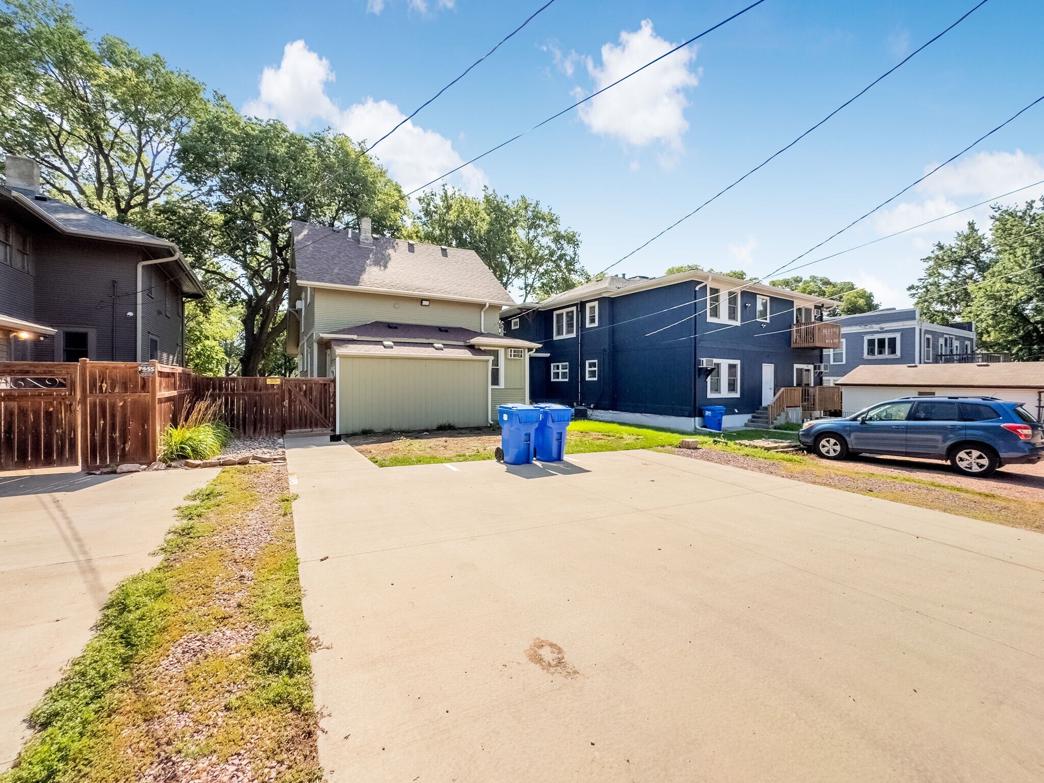 Back of property - 709 S Phillips Ave