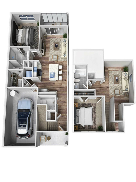 Cora Floor Plan - ABODE Carolina Forest