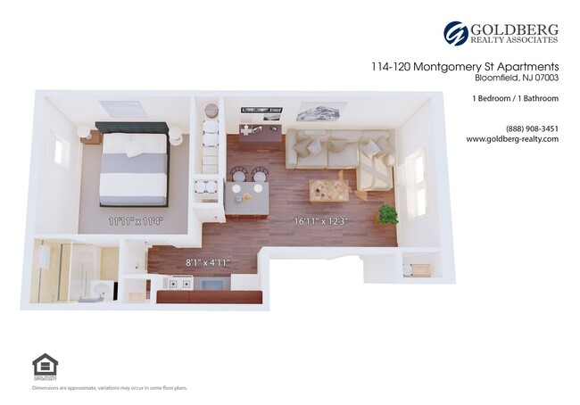 Floorplan - 114-120 Montgomery Street Apartments