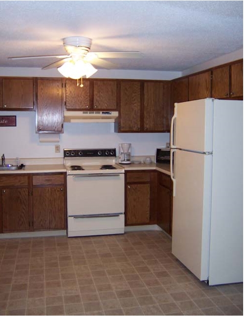 Kitchen - Hillside View Apartments