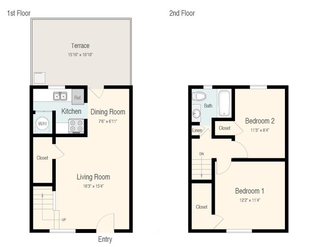 Floorplan - Hilliard Road Apartments