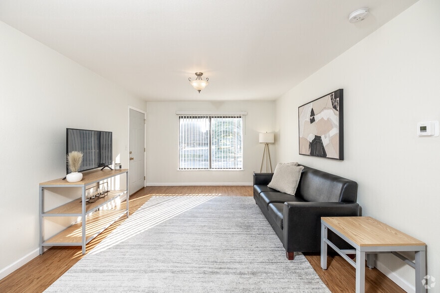 2BR, 1BA - Living Room - Manville Terrace