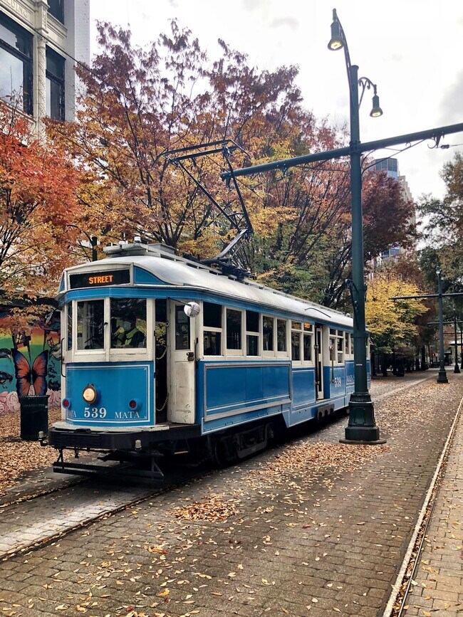 Directly on the trolley line - 109 N Main St