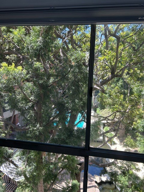 View from downstairs - 1440 Veteran Ave