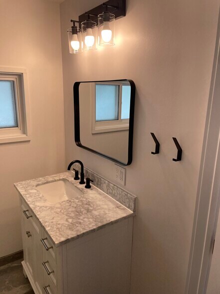 New bathroom vanity - 137 Muir Rd