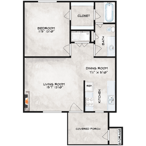 Riverwood A1 Floorplan - Riverwood