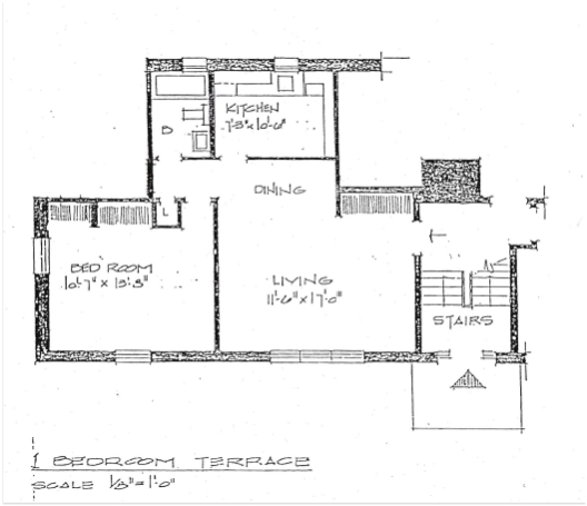 1BR/1BA - Pinehurst Apartments