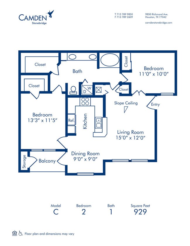 Floorplan - Camden Stonebridge