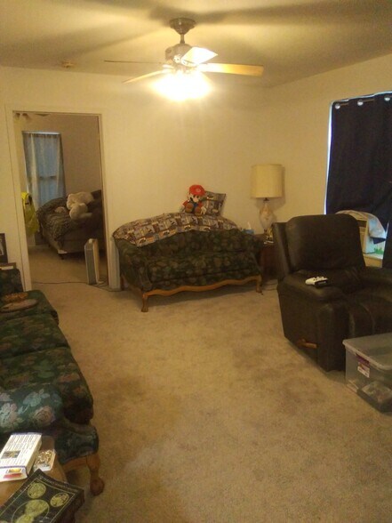 Living Room (spare bedroom in background) - 1210 Bush St