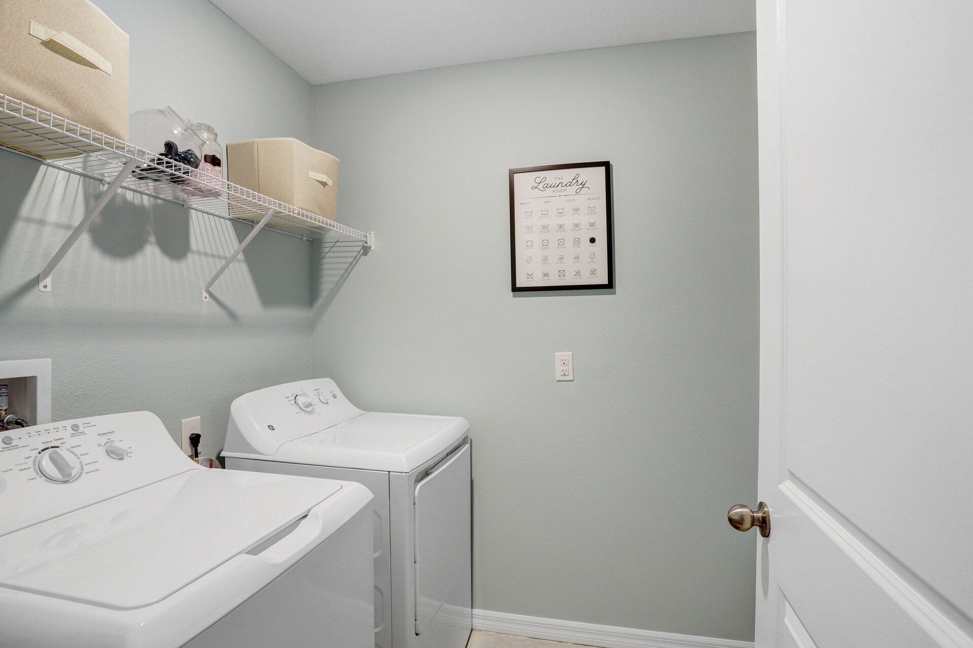 laundry room in second floor - 4918 Wild Senna Blvd