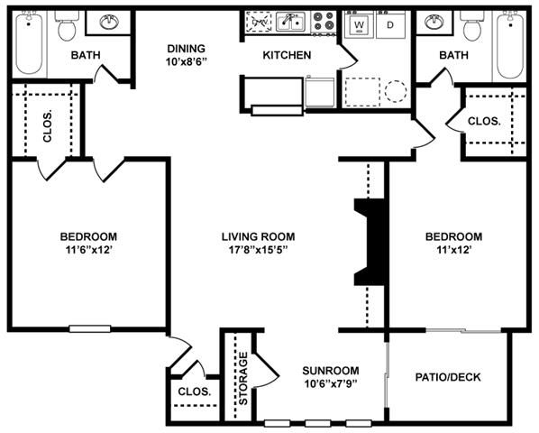 Floorplan - The Berkshires at Vinings