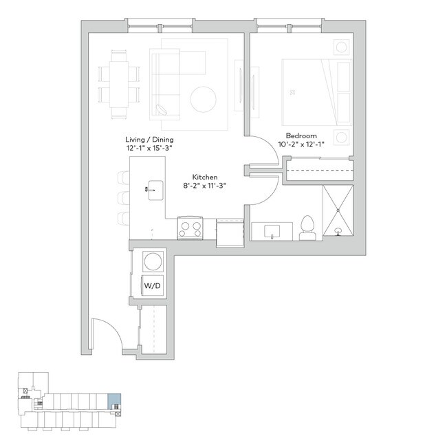 Floorplan - 520 East