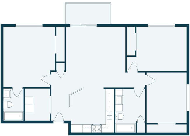 Floorplan - Sunwood Apartment Community