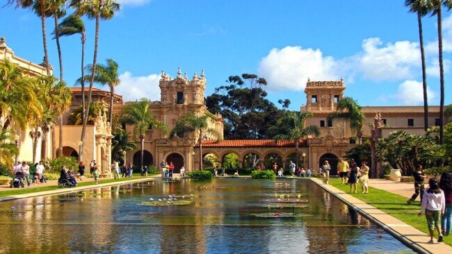 Visit the the cultural heart of San Diego with a short 10-15 minute drive to Balboa Park - 2304 E 14th St