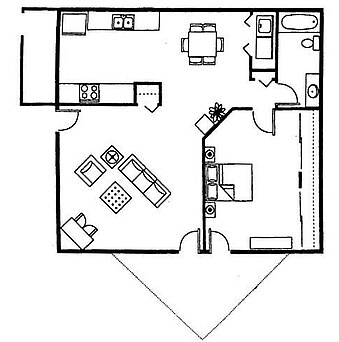 Option 1 - Sundial Apartments