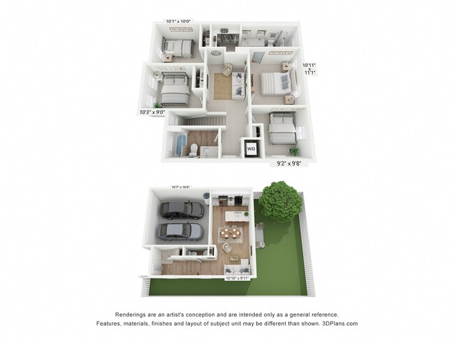 Floorplan - Cyrene at Mirabay