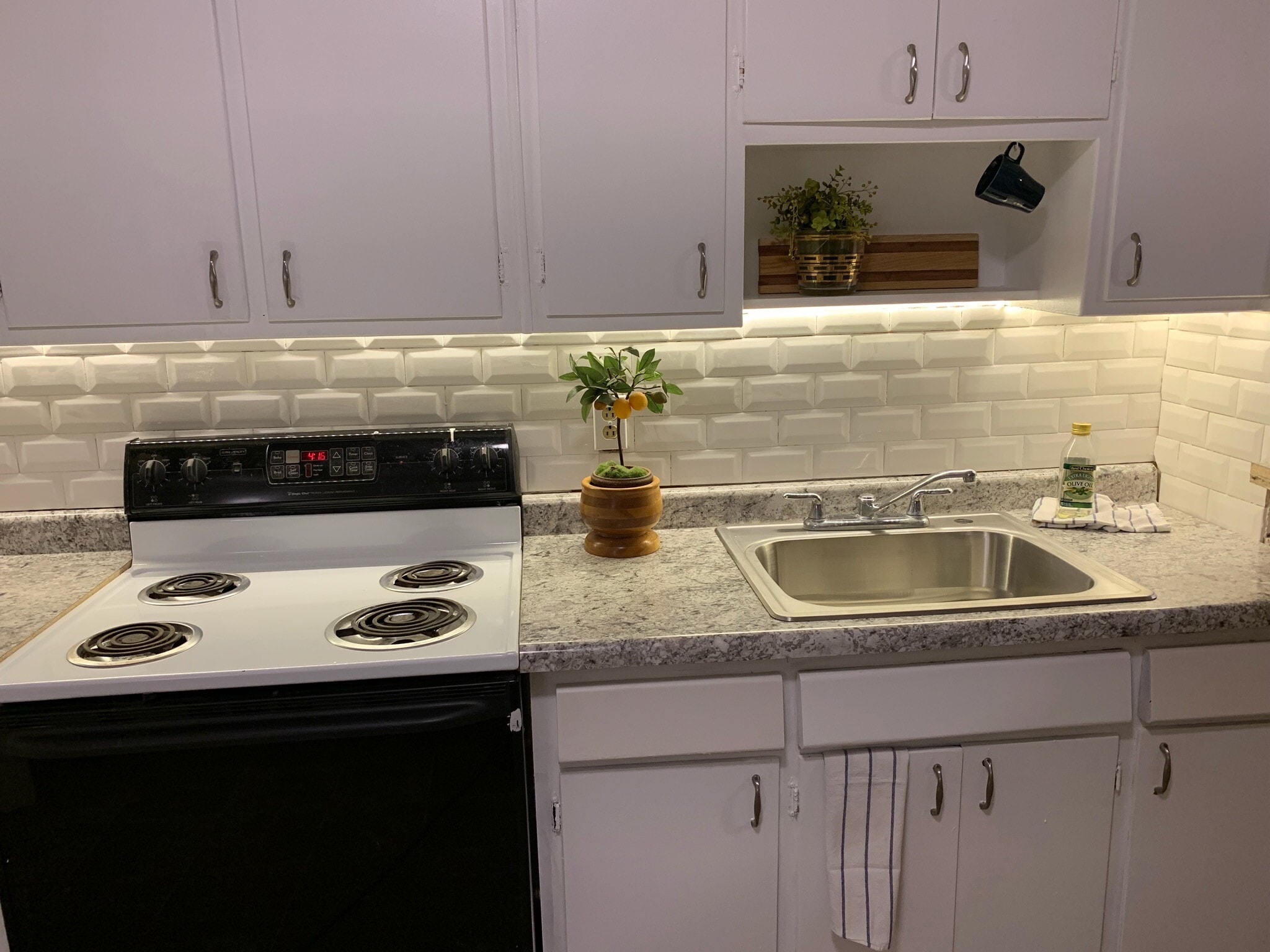 Kitchen with all new counters, sink, backsplash, and more! - 5935 Tangeman Terrace