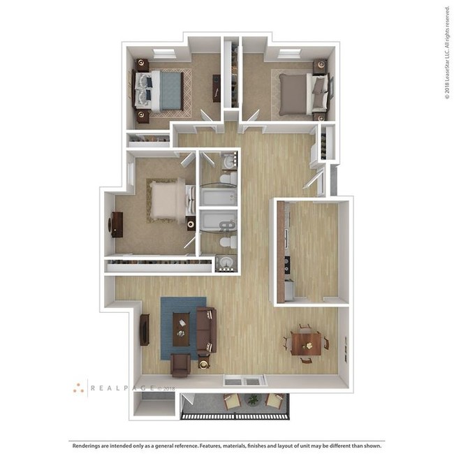 Floorplan - Meadow Ridge Apartments