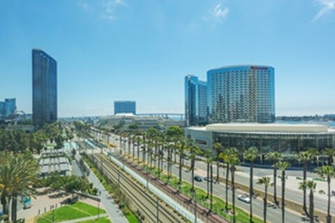 View from the living room - 500 W Harbor Dr
