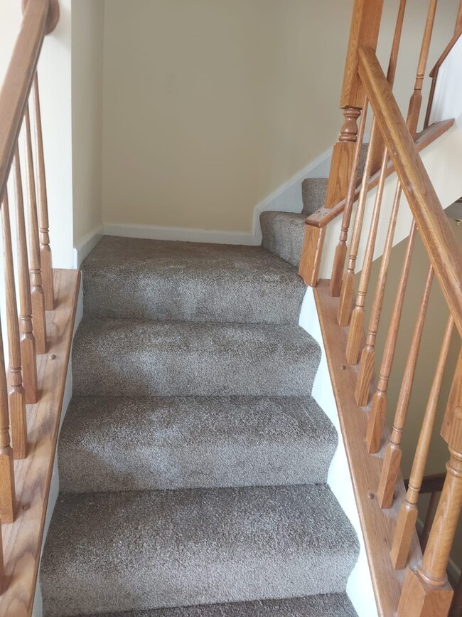 1st floor staurs - 7021 Holly Springs Ln