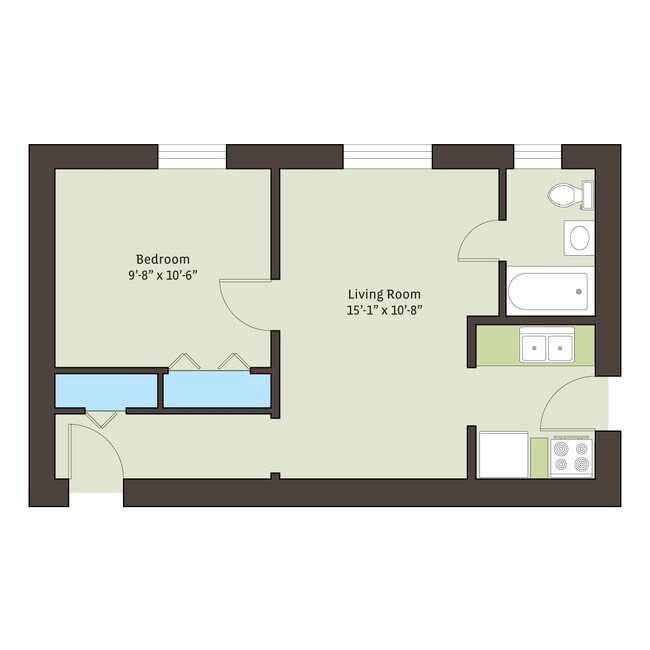 Floorplan - 4721 S. Ellis Avenue