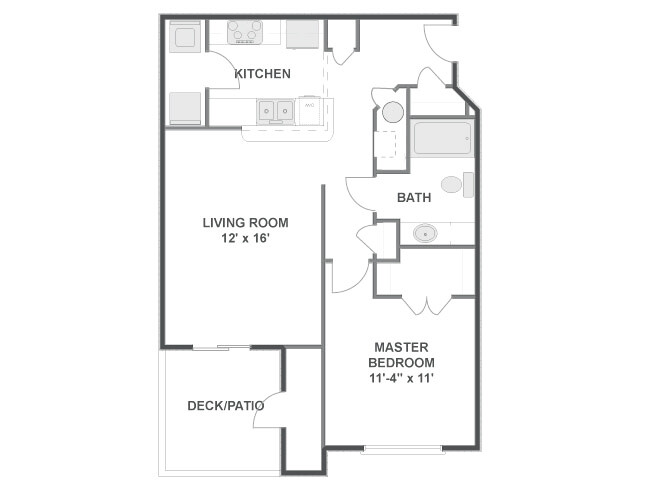 Ascend St Charles - A2 - 1 Beds - 1 Baths - 694 Sq. ft. - Ascend St Charles