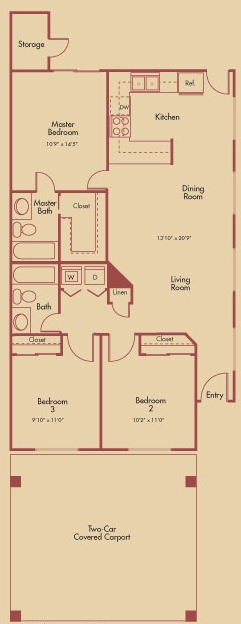 3BR/2BA - Sierra Verde