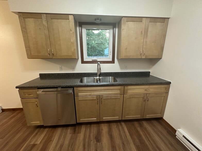 new cabinets and counter top not the layout - 2305 Radtke Ave