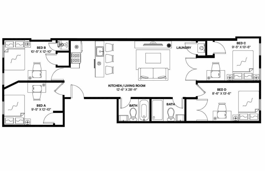 Building Photo - Room in Shared 4 bed/2 bath home in Bushwick