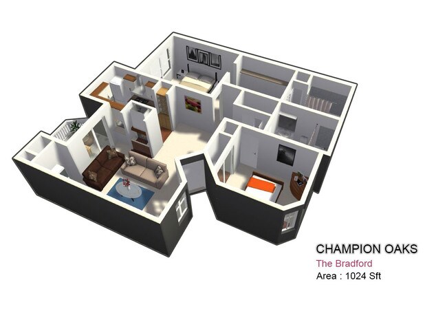 Two Bed / Two Bath - Champion Oaks