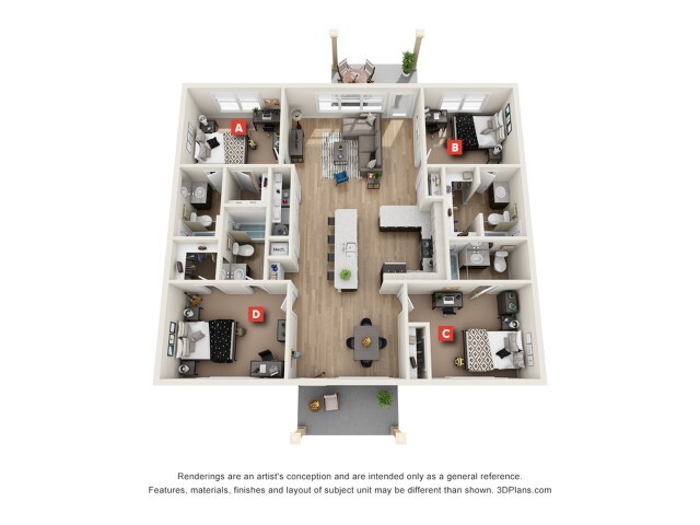 Floorplan - The Retreat East