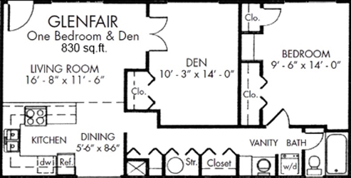 Floorplan - Fountains in the Green