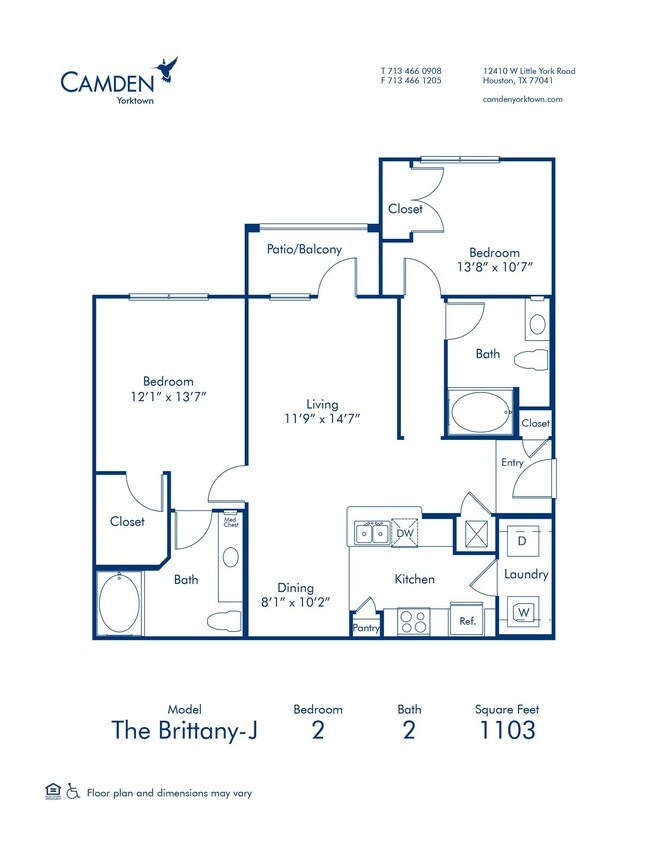 Floorplan - Camden Yorktown