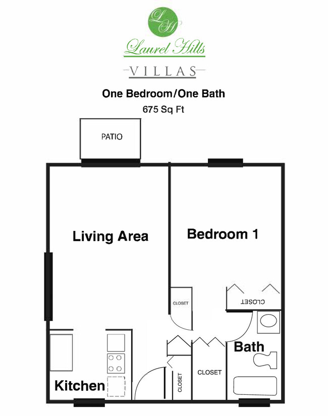 Floorplan - Laurel Hills Villas, a 55+ Community