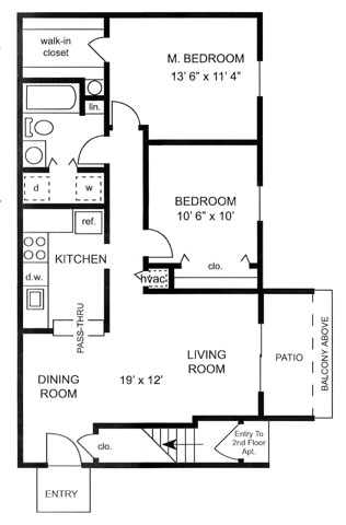 Cedar - River Mews Apartments and Townhomes