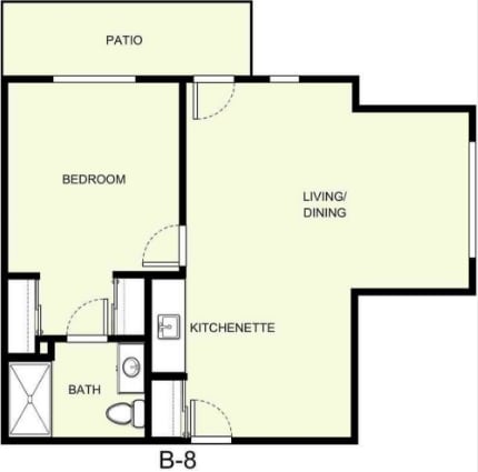 Floor Plan B-8 - Holiday Golden Oaks
