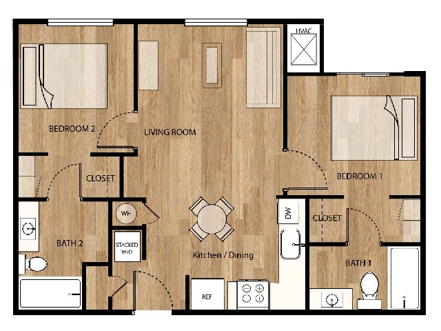 Floorplan - Parks Residential - Denver