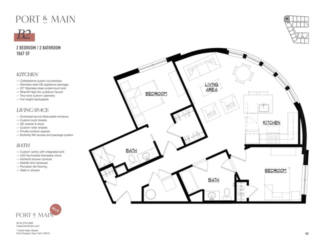 Floorplan - Port & Main