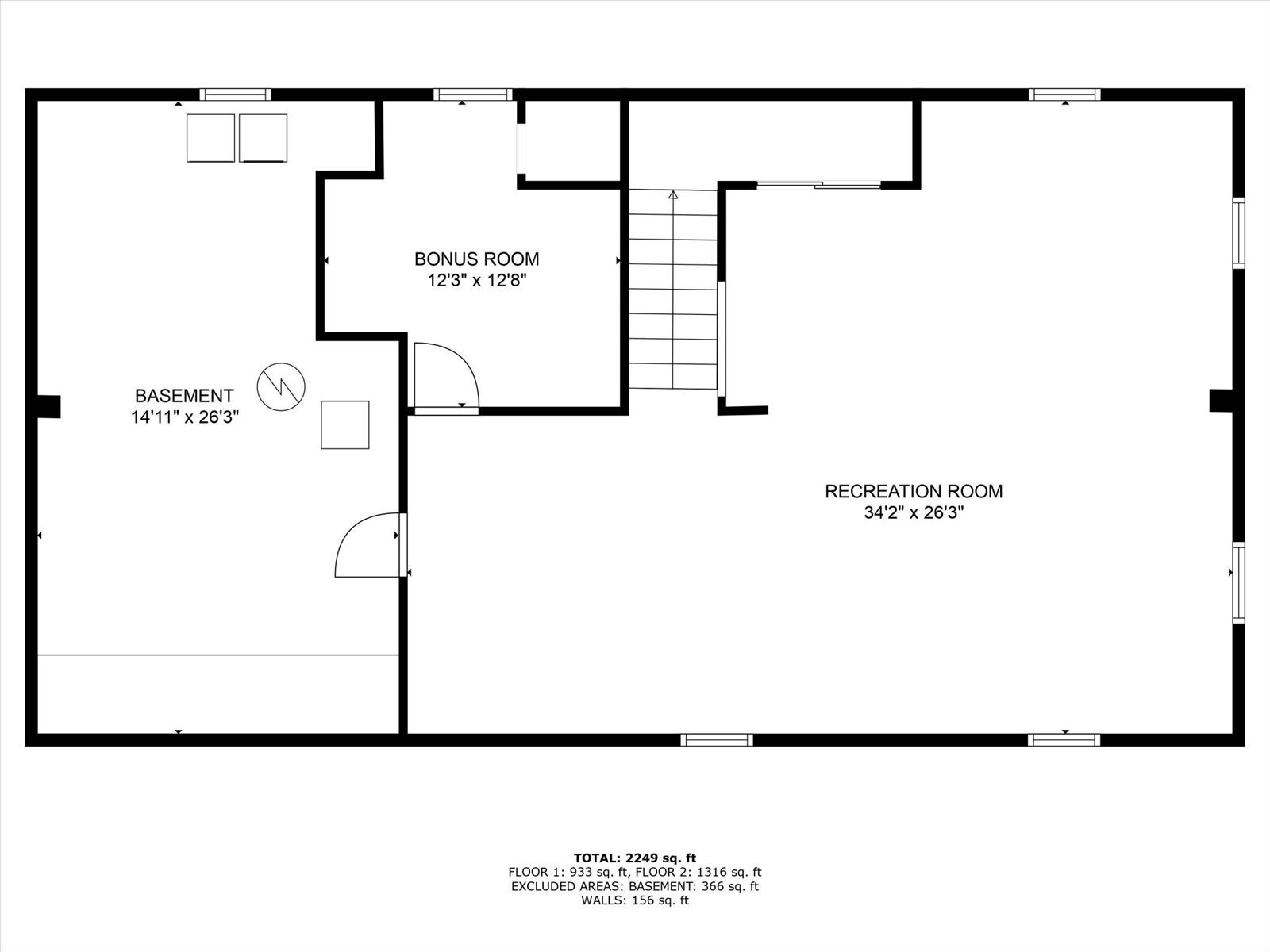 Lower Level - 3660 Wanda Rd
