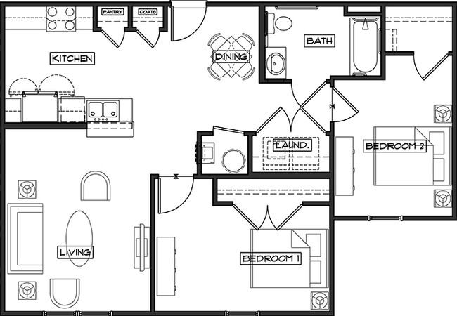 Floorplan - Tate Commons