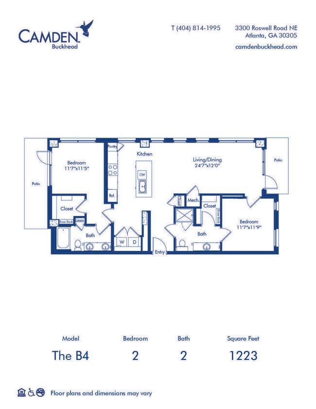 Floorplan - Camden Buckhead