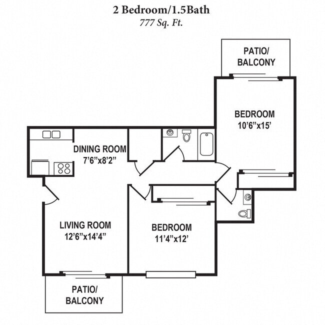 Floorplan - Summit East - A Senior Community