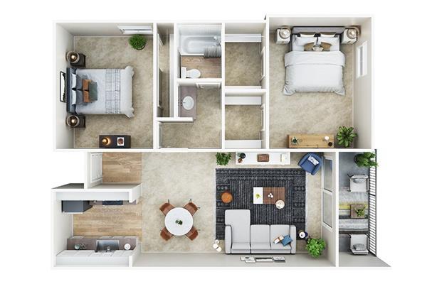 Floorplan - The Landing at Channel Islands