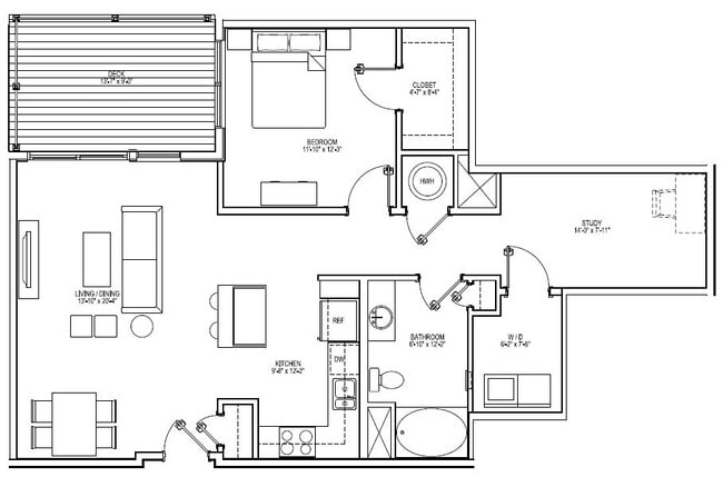Floorplan - Vox on Two